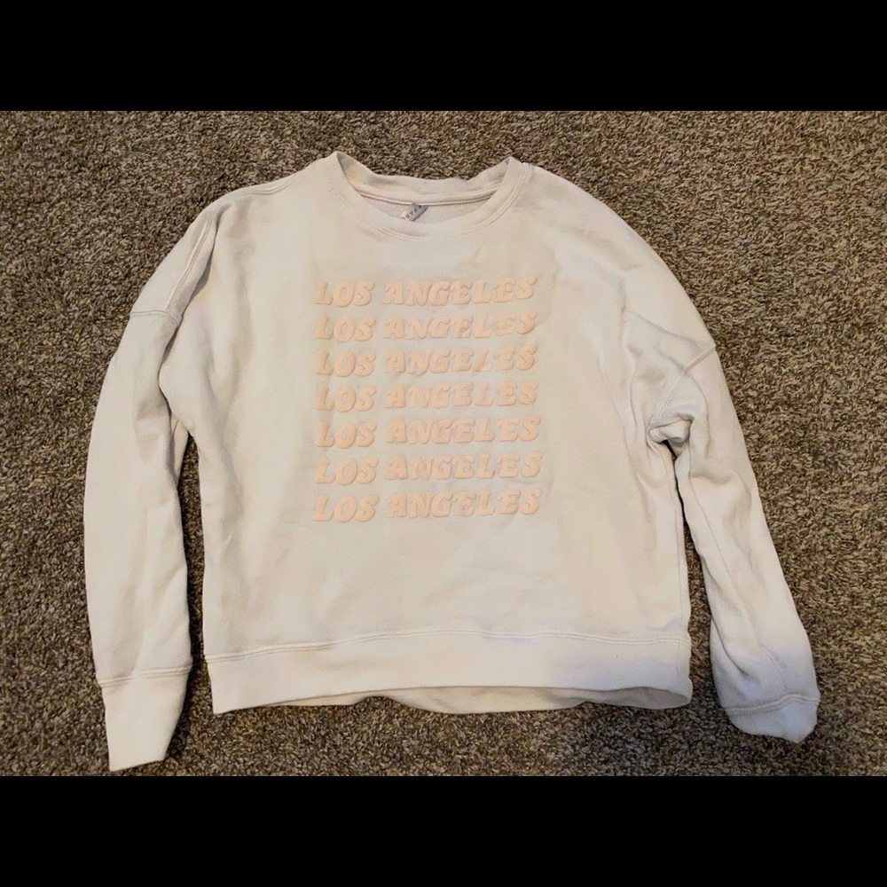 Fabletics Workout Cropped Sweatshirt